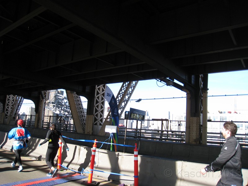 2014 NYRR Marathon 0386.jpg - The 2014 New York Marathon on November 2nd. A cold and blustery day.